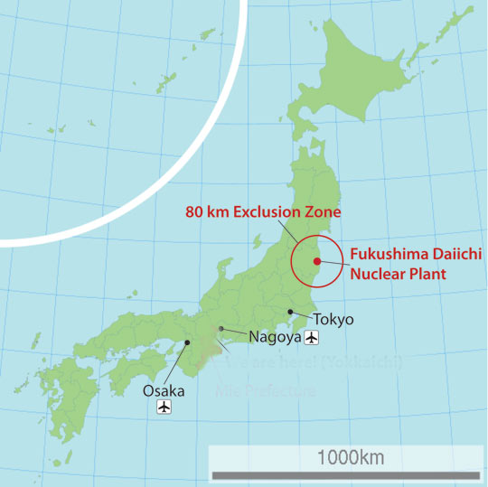 The pumps to get cooling water to the reactor cores of TEPCO's Fukushima Daiichi Nuclear Plant were on the edge of the Pacific Ocean. At 2:46 PM, local time, a 9.0 magnitude quake hit 231 miles northeast of Tokyo at a depth of 15.2 miles. Forty-one minutes later, a tsunami with 30-foot-high waves destroyed the pumps and knocked out electricity. Three of the reactor cores in Units 1, 2 and 3 heated up, emitted hydrogen gas that blew up and the three cores went into meltdown. 50,000 households were moved from the 80 kilometer Exclusion Zone. Five years later in March 2016, no one yet knows how deeply those three cores melted into the Fukushima ground.
