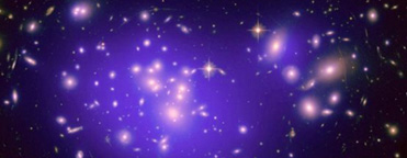 Astronomy news in September 2016 highlights possibility of life in Europa's deep, salty ocean and the shocking discovery of a galaxy called Dragonfly 44 that is 99% dark matter and only 1% matter. This NASA image: Galaxy cluster Abell 1689.