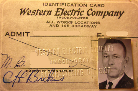 In 1915, Western Electric Manufacturing was incorporated in New York City, N.Y., as a wholly owned subsidiary of AT&T, under the name Western Electric Company, Inc. Bell Labs was half-owned by Western Electric. Image © 2012 by "John Smith."