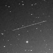 Asteroid 4179 Toutatis first photographed on January 4, 1989, from Caussols, France telescope.