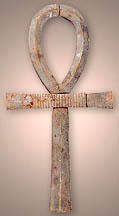 18th Dynasty ankh, symbol of eternal life force, from the reign of Amenhotep II made of wood. Image from TourEgypt.