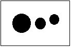 Wadena, Saskatchewan, three ovals in mixed wheat and pasture grass over a distance of about 73 feet, reported on September 2, 2004. Diagram © 2004 by Paul Anderson, CCCRN. Photo below © 2004 by Larry Hahn.