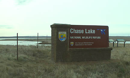 Chase Lake National Wildlife Refuge, North Dakota, north of Medina. Photo courtesy USFWS.