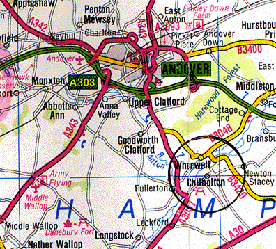  The Chilbolton Observatory is on the edge of Chilbolton village across the Test River from Wherwell, Hampshire, U. K. south of Andover. Crop formations historically first appeared in Hampshire and have continued to evolve repeatedly at places such as the Chilbolton Observatory, Goodworth Clatford, Middle Wallop, and Danebury Fort. 