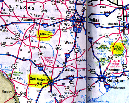 Since Memorial Day 2004, three strange creatures that look alike have been killed on Texas farms in Elmendorf near San Antonio; Pollok near Lufkin; and Coleman southeast of Abilene.