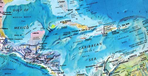 The largest Gulf and Caribbean coral reef die-off on record occurred between September 2005 to March 2006, after the warmest September water temperatures ever measured in a hundred years of record keeping.