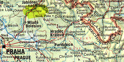 Turnov, Czech Republic, is farming community northeast of Prague.