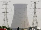 Davis-Besse nuclear power plant has a 13,387 megawatts of electricity generating capacity, 11,502 miles of transmission lines, and 84 interconnections with 13 electrical systems. Photograph © 2003 by The Plain Dealer.