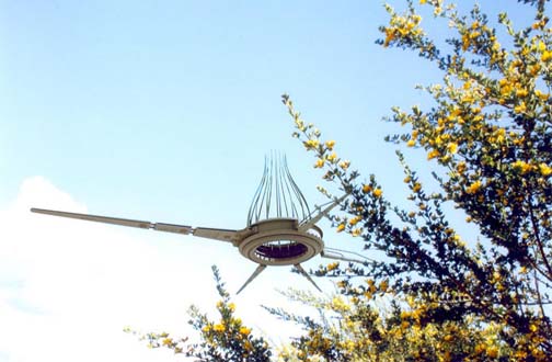 Dragonfly-shaped "drone" photographed by Chad on May 6, 2007, in Bakersfield, California region.