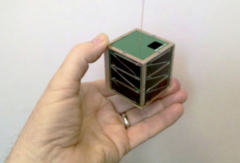 Picosatellites are about 3 inches wide and only weigh up to 2.2 pounds (1 kg).