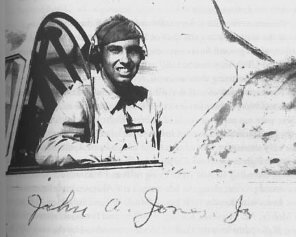 John A. Jones, Jr., 2nd Lt. USAF, in 1952. Photograph courtesy of his brother, Ashby Jones.