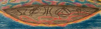 Two of these June 29, 2015, Georgia UFO symbols above sketched by U. S. Army Sgt. First Class "C. J." are similar to two of the December 26, 1980, U. K. Rendlesham Forest UFO symbols sketched by USAF Staff Sgt. James Penniston compared in Parts 1 and 2 of this Earthfiles report. Also see the comparison of their respective telepathic downloads of binary code in Part 2 of this Earthfiles report.
