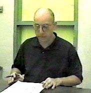 Dan B. Burisch, Ph. D., Microbiologist, working in Las Vegas, Nevada in the 1990s. Photograph by BJ.