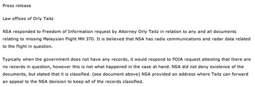 April 24, 2014 Press Release by Attorney Orly Taitz.