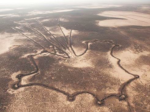 Another large kite found in Google Earth, but without lat/long and altitude information.