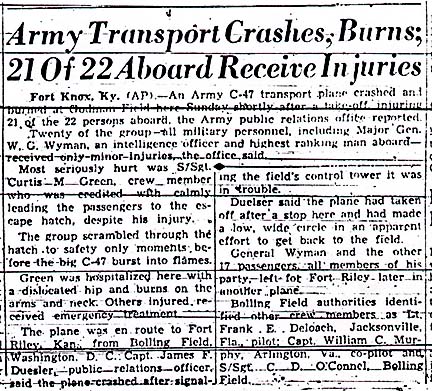 June 16, 1947, Front Page, El Paso Times.