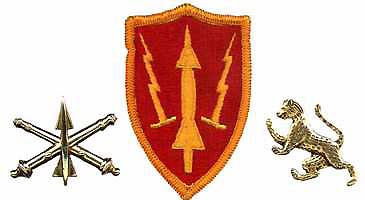  ARADCOM Army Air Defense Command patch in 1967. Image provided by Bill.