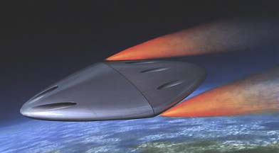 Jane's Intelligence Briefing, 1997 - No. 1: “The aero-diamond's aerospike engine and diamond platform could propel the craft to speeds of Mach 14.”