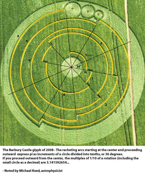 Yellow graphic overlay created by Earthfiles viewer Steve McMath based on Michael Reed interview and drawing below in this Earthfiles report.