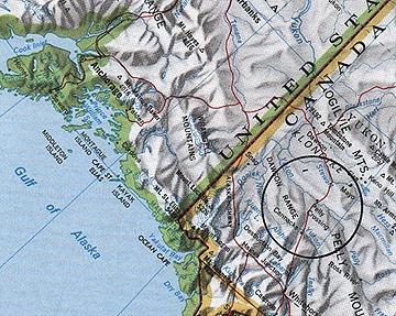 Eyewitnesses of mile long unidentified aerial craft on December 11, 1996 live in Carmacks, Pelly Crossing, Mayo and Fox Lake, Yukon Territory, Canada.