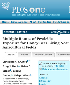 Published January 3, 2012, PLoS One.