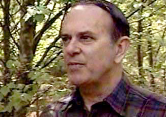 Col. Charles I. Halt (Ret.), former Deputy Base Commander at RAF Bentwaters, England, December 1980, photographed in Rendlesham Forest during 2007 TV production.