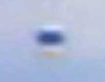 Unidentified aerial object photographed over San Luis, Colorado, on September 18, 2008. Image © 2008 by Susan Sanderford.