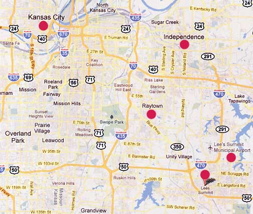 Since April 2011, Missouri MUFON has received dozens of reports about highly strange aerial phenomena ranging from morphing lights to beams to shapes ranging from diamond and triangular to oval and circular - all large and most silent. Primary geographic focuses of the phenomena have been Kansas City, Independence, Raytown and Lee's Summit.