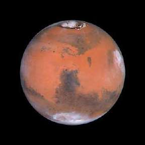 Mars by Hubble Space Telescope, June 30, 1999.