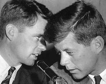  Robert and John F. Kennedy, early 1960s. Image courtesy Simon & Schuster.