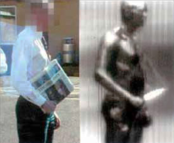 Terahertz millimeter waves between microwave and infrared frequencies can see through clothes and a newspaper. Source: Science Vol. 297, August 2, 2002.