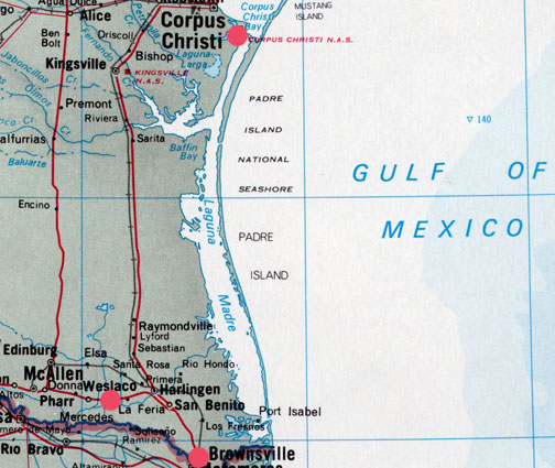 Weslaco is a city of about 27,000 people in Hidalgo County, Texas, some 60 miles west of Padre Island and the Gulf of Mexico. Corpus Christi is north and Brownsville is a few miles southeast.