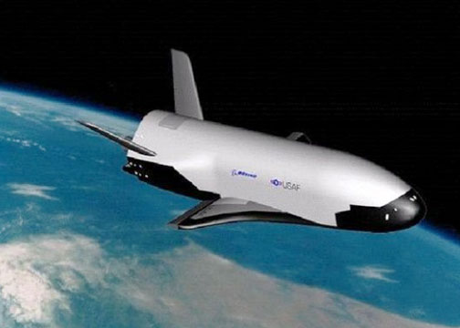 The Boeing X-37B unmanned space plane began as a NASA project in 1999, before transfer in 2004 to the Pentagon's Defense Advanced Research Projects Agency (DARPA). Then its mission control was transferred to the USAF Space Command in Colorado Springs, Colorado.