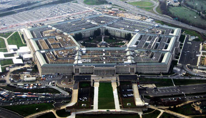 Pentagon headquarters of the U. S. Department of Defense, January 2008.
