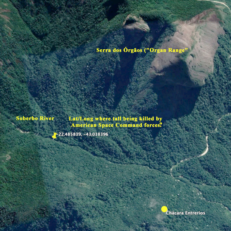 Chacara dos Entrerios in the municipality of Guapimirim-RJ, near the Soberbo River, Brazil