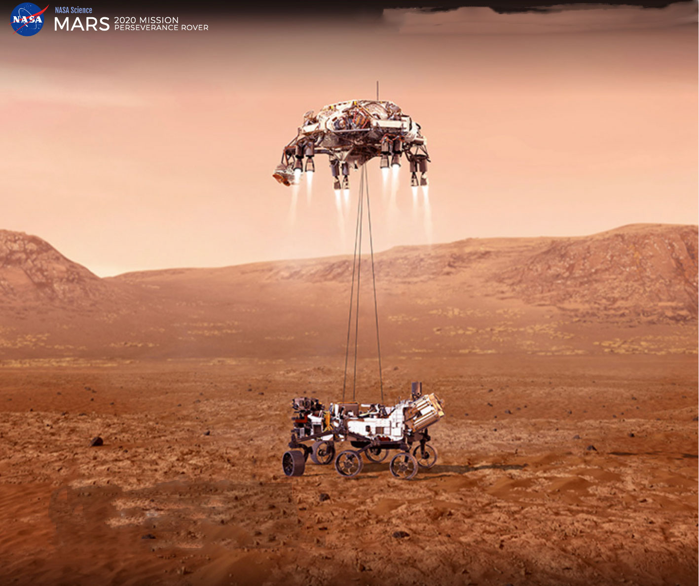 Perseverance Landed On Mars Today Near 2 PM Mtn in “Seven Minutes of